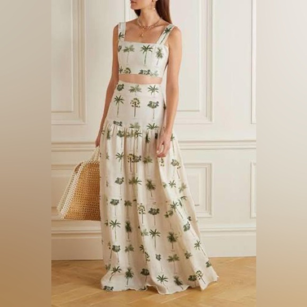 SET! Agua by Agua Bendita | Anis maxi skirt with matching top